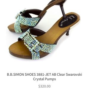 b.b. Simon Swarovski shoes